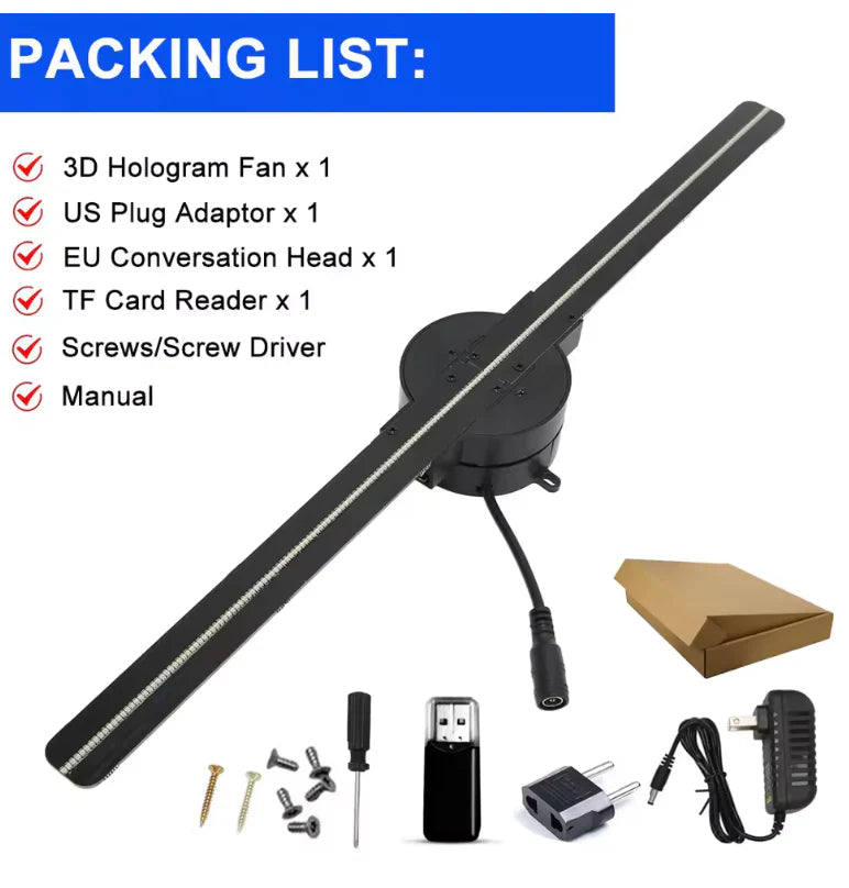 ChristHologram's Holographic Fan