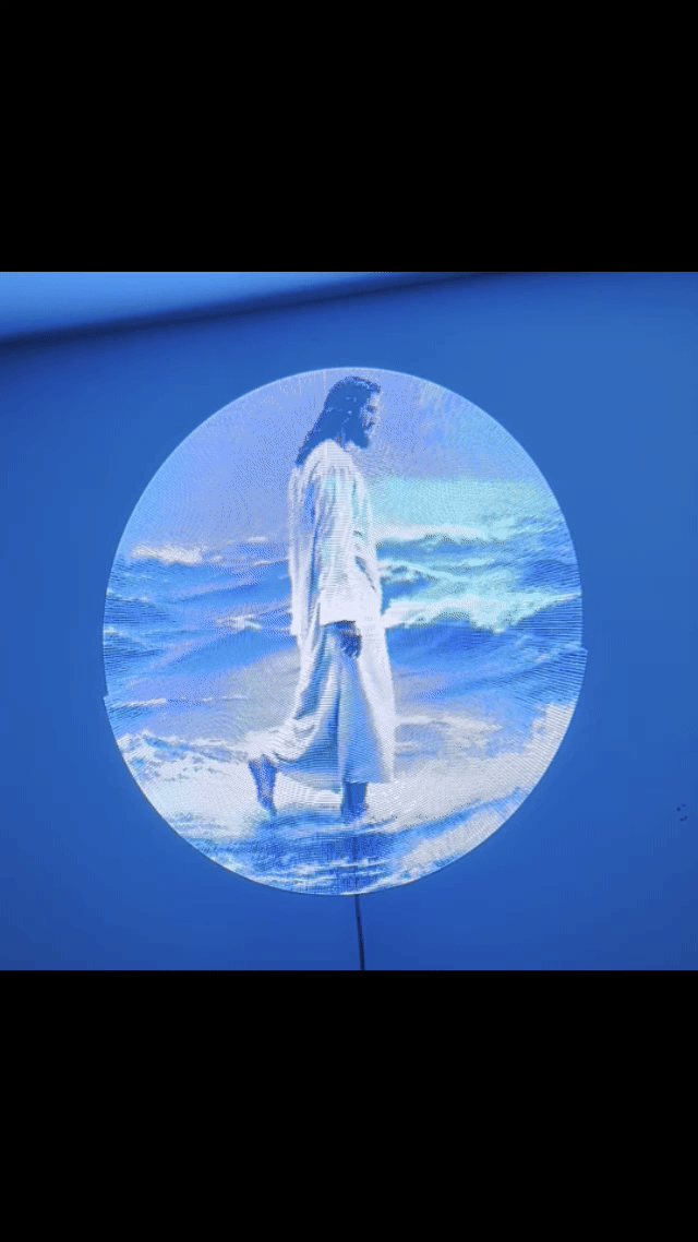 ChristHologram™ 3D Hologram Customizable Fan