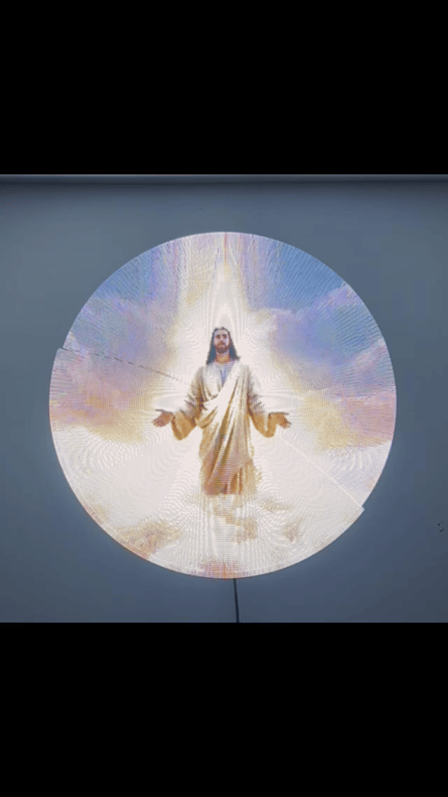 ChristHologram™ 3D Hologram Customizable Fan